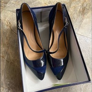 Navy blue Luly yang heels